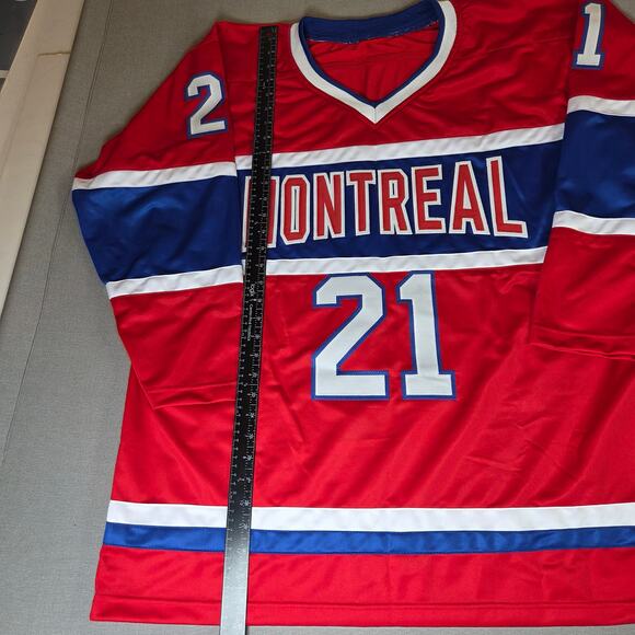 Guy Carbonneau "HOF 19" Signed Montreal Canadiens Custom Jersey Beckett Witness - Picture 7 of 14